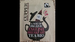 Tea Reviews - Cupper A Bag of Organic English Breakfast Tea Bio