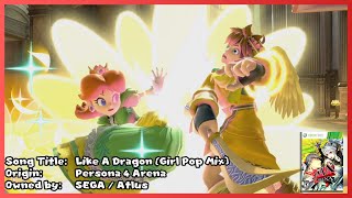 Fit In ULTIMATELY | Like a Dragon (Girl Pop Mix) (Persona 4 Arena) - Super Smash Bros. Ultimate