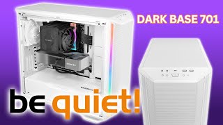 Black and White Minimal RGB Contrast Gaming PC Build - Be Quiet Dark Base 701 Review