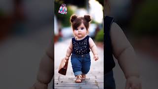 Kid super star #babyshorts #cutebaby #babygirll