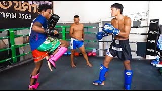 ishowspeed does muay thai training