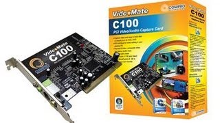 VideoMate C100 PCI Capture Card - Installation