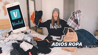 ADIÓS A MI ROPA! LIMPIEZA DE ARMARIO + vendo mi ropa en Vinted | part 2