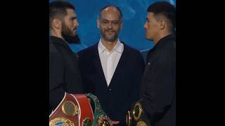 Artur Beterbiev Vs Dmitry Bivol Face Off: IV Crown Showdown 👑👑👑👑