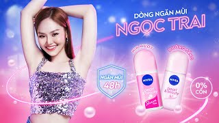 NIVEA Ngọc trai ngăn mồ hôi 48h - Công nghệ làm MẢNH LÔNG giúp CẠO NHỔ DỄ DÀNG