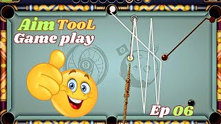 Free aim tool 8 ball pool gameplay 😍 8 ball pool new aim tool free 2024 for life time 😍