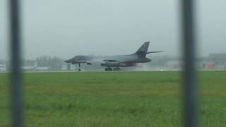 B-1B Lancer USAF  take-off NATO Days 2016