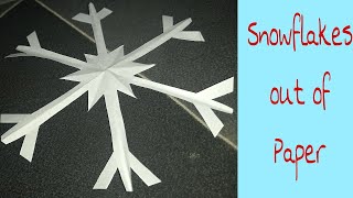 Snowflakes out of Paper | YhanRech Vlog