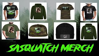 Sasquatch & Bigfoot Merch available