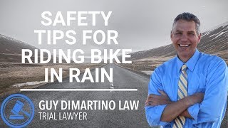 Safety Tips for Riding Bike in Rain in FL | Leesburg FL Injury Lawyer