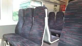 journey on Greata Anglai train from Rayleigh Station to Southend Victoria