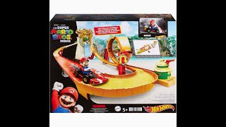 Hot Wheels The Super Mario Bros. Movie Jungle Kingdom Raceway