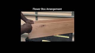 How to Make a Beautiful Flower Box Arrangement. #shorts #youtubeshorts