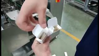 Automatic carton box packing line