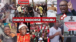 TINUBU IS DOING WELL😳 IGBOs DECLARE SUPPORT⁉️NATIONWIDE PROTEST🛑