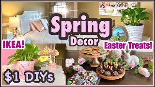 Spring DIY Decor Plants IKEA & Easter Treats Recipes!