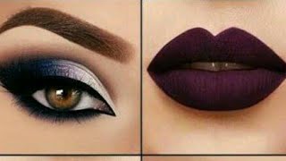 Eyes and lips make up combo