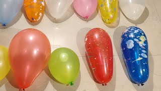 Water FUN POPPING LOTS OF BALLOONS PART 71!#71🎈🎈🎈#satisfying#asmr#boom_balloon#balloon#color#fun