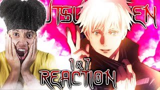 JUJUTSU KAISEN 1x7 REACTION "Assault" | Anime Reaction