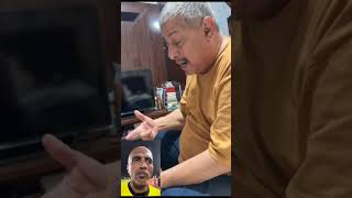 Papa Fadil Reaction Wasit Ahmed Al Kahf di laga Indonesia vs Bahrain #shorts