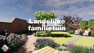 Landelijke familietuin