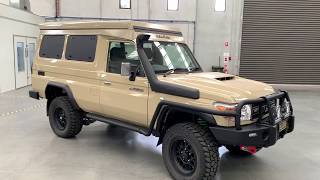 Landcruiser Troopy Ironman 4x4 and Alu-Cab build Hercules Roof Conversion