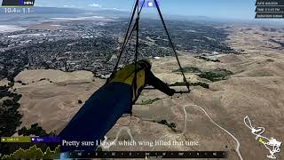 2020.06.06 Mission Peak Hang Gliding Turbulent Day