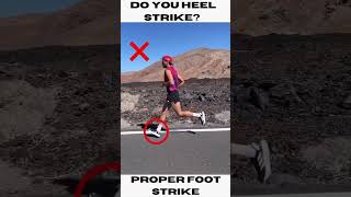 Proper foot strike #shorts #running #shortsvideo #runner #footstrike #properrunningform