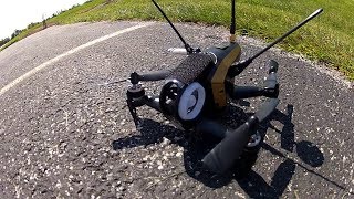 Walkera Rodeo 150 FPV windy day flying