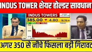 Indus Towers Share News Today | Indus Towers Share Latest News | Indus Towers Share | #industowers