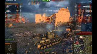 World Of Tanks KV 4 Ace tanker game, 4.5k dmg done and 5.8k dmg taken