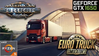 American & Euro Truck Simulators┃GTX 1650 + Ryzen 5 5500U┃Acer Aspire 7┃8GB Single Channel