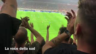 Milan - Atletico Madrid 1-2 curva sud 28/09/21