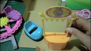 Unboxing Barbie Club Chelsea Carnival playground playset