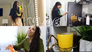 Weekly Vlog~Living alone after 50-Turn of Events: Kitchen Cleaning, Tacos, New hair ,missing Car