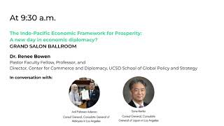 The Indo-Pacific Economic Framework for Prosperity: new day in economic diplomacy?