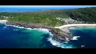 Best Beach in Australia via Aerial Drone 4k