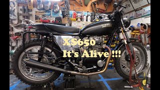 XS650 Dual Sport Episode #8 It's alive!