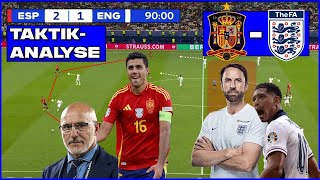 Verdienter Europameister: Spanien - England (2:1) | Taktik-Analyse