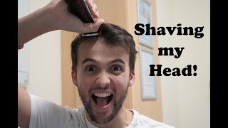 Shaving my head from Chemotherapy | Leukaemia | Acute Myeloid Leukaemia | Cancer