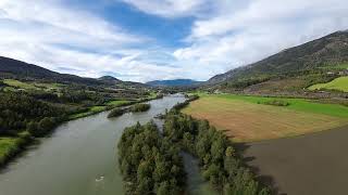 Dji Avata & Motion 2 Fly 3.8 Kilometer Over River Norway 22 September