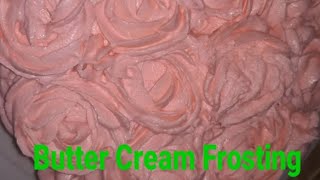 How to make Butter Cream Frosting at home / Butter Cream Frosting by Taste of home Cooking