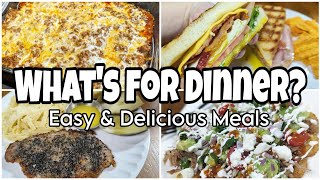 WHAT'S FOR DINNER? | Real Life Dinner Ideas | FAMILY DINNERS THAT ARE EASY AND BUDGET FRIENDLY!