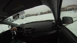 GoPro HD Test 4 - Evo X + Snow - Alternative Mount