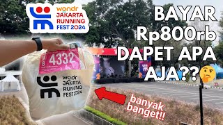 JAKARTA RUNNING FESTIVAL 2024 RACE PACK COLLECTION - MAHAL TAPI WAJAR...?