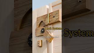 Lock System #reels #reelsvideo #woodworking #wood #lockdown #viralvideo #windows #viralreels #pink