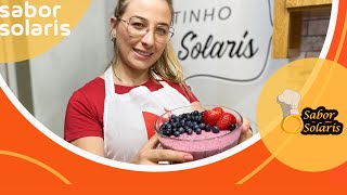 Sabor Solaris - Sorvete de Frutas vermelhas