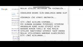 MUSLUK SİTELERİ TANITAN SİTE | GÜNCEL MUSLUK  SİTELERİ 2022