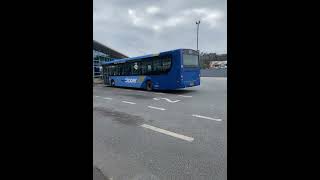 Some Buses At Bridgend Bus Station #uk #transport #bus #bridgend #wales #firstbus