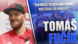 Tomáš Fučík po przegranym mecz towarzyskim ze Słowenią 1:3